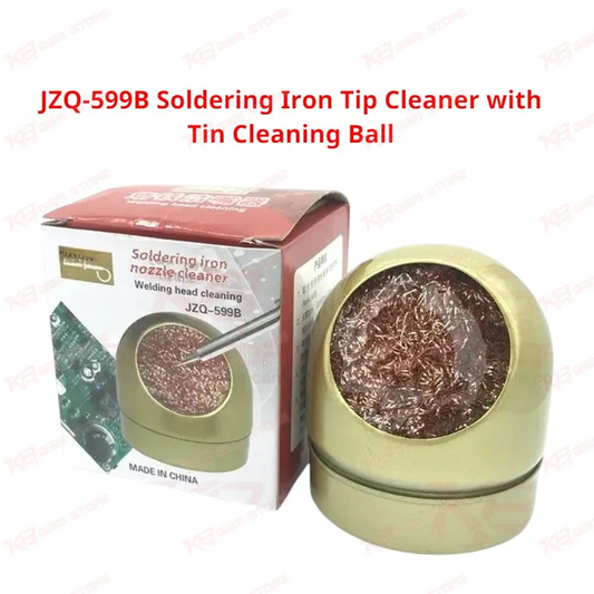 JZQ-599B Soldering Iron Tip Cleaner with Tin Cleaning Ball