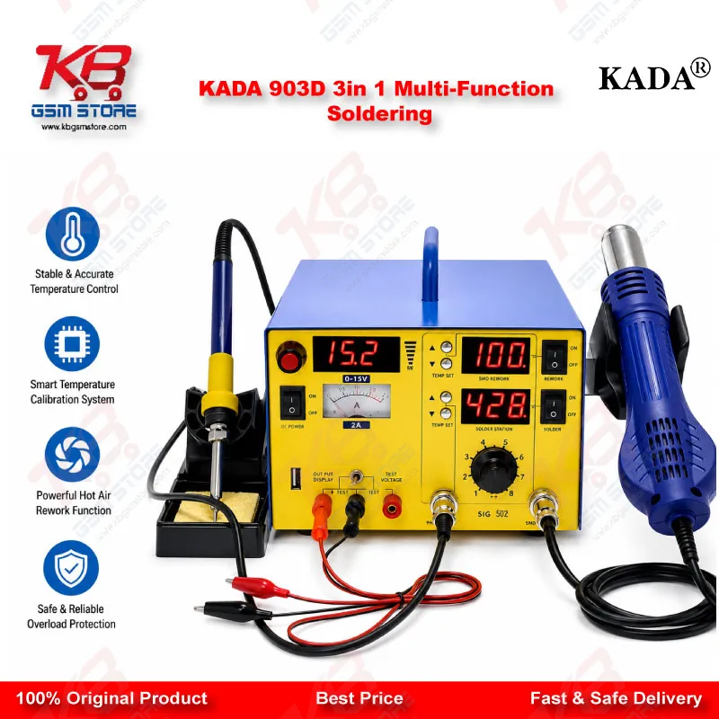 KADA 903D 3in 1 Multi-Function Soldering