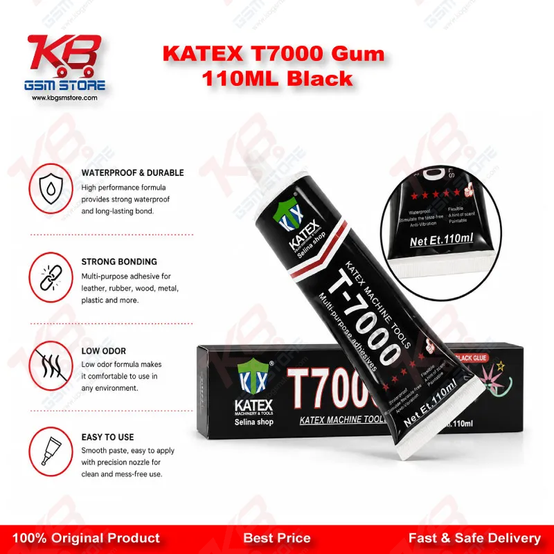 KATEX T7000 Gum 110ML Black
