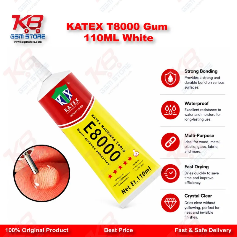KATEX T8000 Gum 110ML White