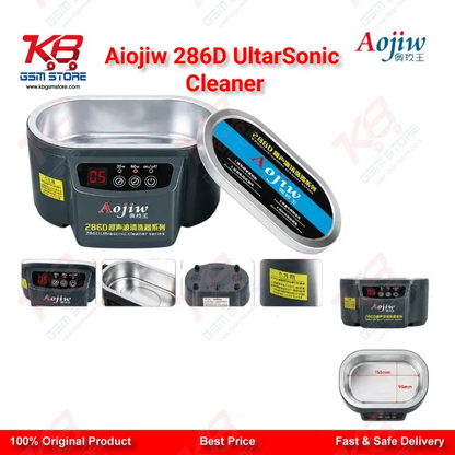 Aiojiw 286D Ultrasonic Cleaner for Mobile PCB, Motherboard & IC Cleaning