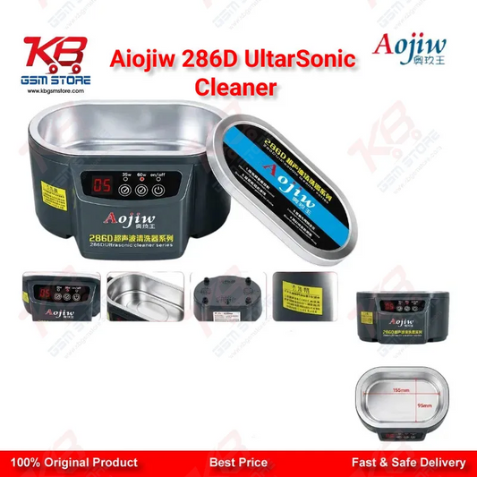 Aiojiw 286D Ultrasonic Cleaner for Mobile PCB, Motherboard & IC Cleaning
