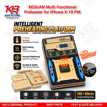 KEGUAN Multi Functional Preheater for IPhone X-18 PM Station