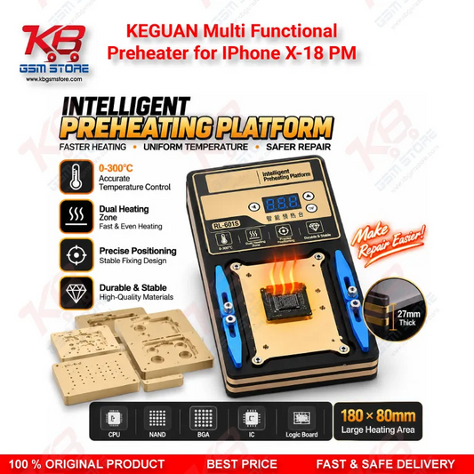 KEGUAN Multi Functional Preheater for IPhone X-18 PM Station