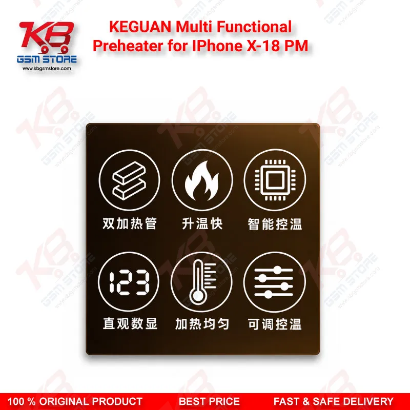 KEGUAN Multi Functional Preheater for IPhone X-18 PM Station