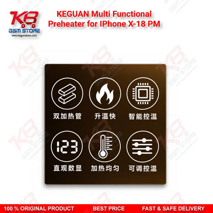 KEGUAN Multi Functional Preheater for IPhone X-18 PM Station