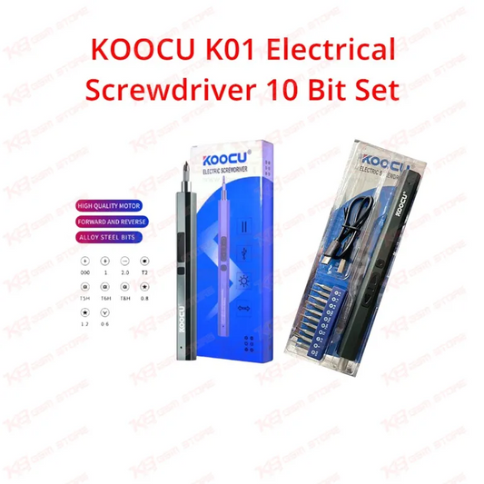 KOOCU K01 Electrical Screwdriver 10 Bit Set