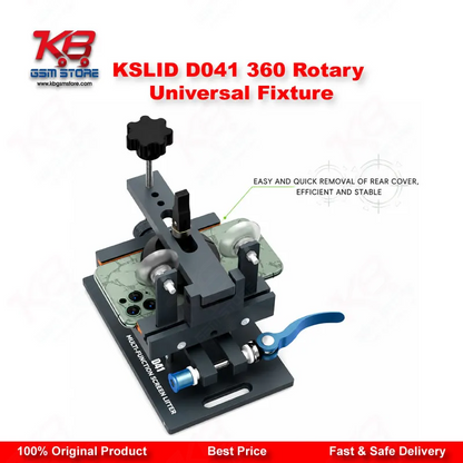 Kslid D041 360° Rotary Universal Mobile Fixing Fixture with Side Hanging Suction Cup