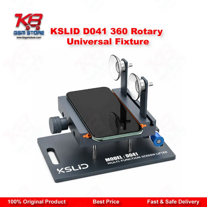 Kslid D041 360° Rotary Universal Mobile Fixing Fixture with Side Hanging Suction Cup