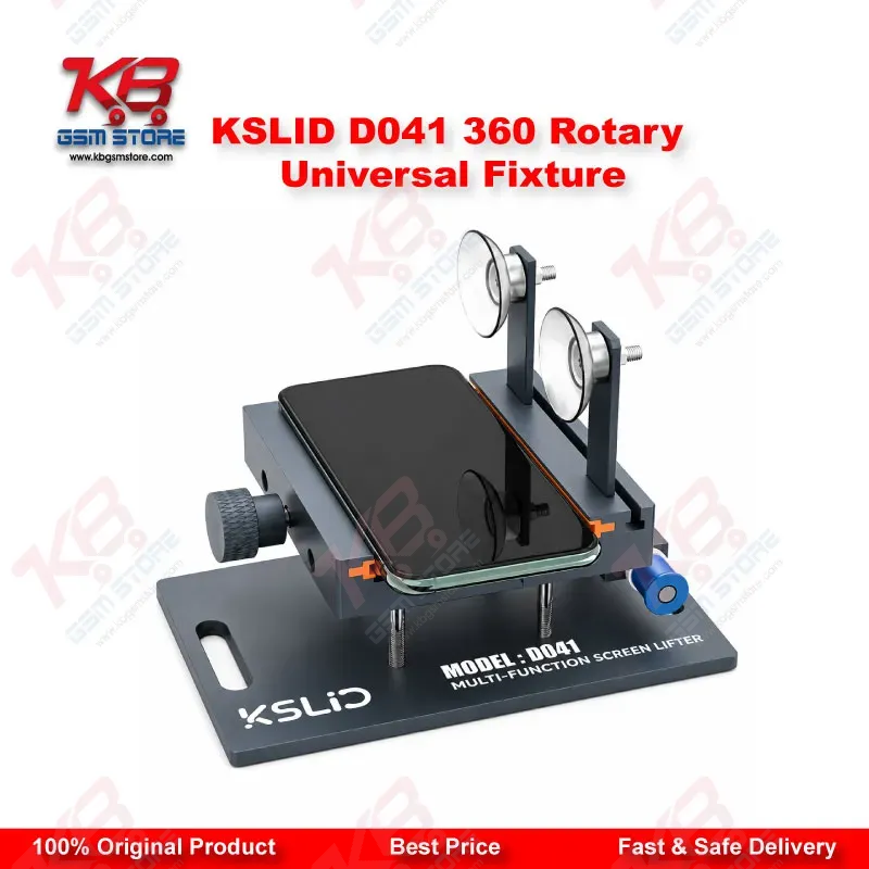Kslid D041 360° Rotary Universal Mobile Fixing Fixture with Side Hanging Suction Cup