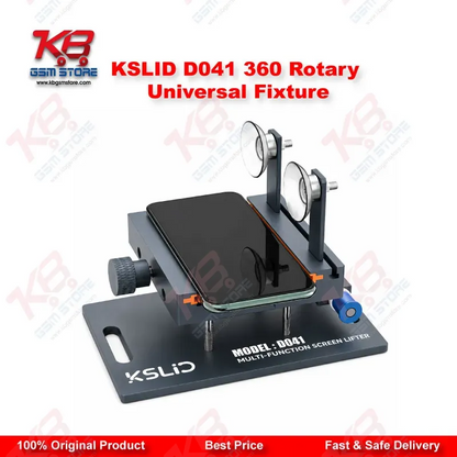 Kslid D041 360° Rotary Universal Mobile Fixing Fixture with Side Hanging Suction Cup