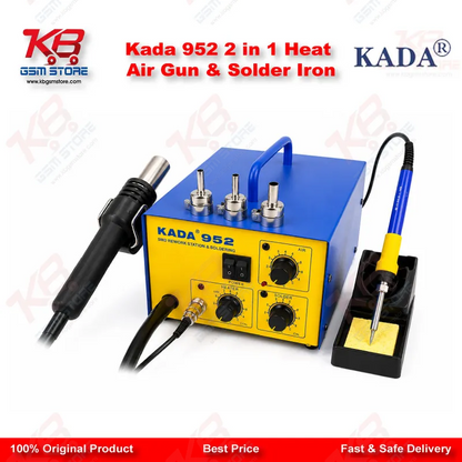 Kada 952 2 in 1 Heat Air Gun & Solder Iron