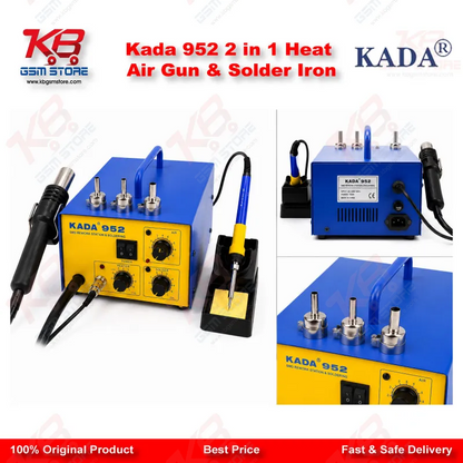 Kada 952 2 in 1 Heat Air Gun & Solder Iron