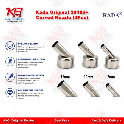 Kada Original 2018d+Curved Nozzle (3Pcs)