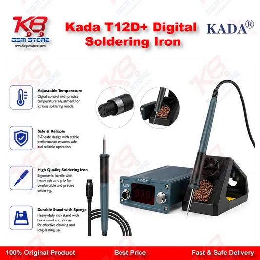 Kada T12D+ Digital Soldering Iron