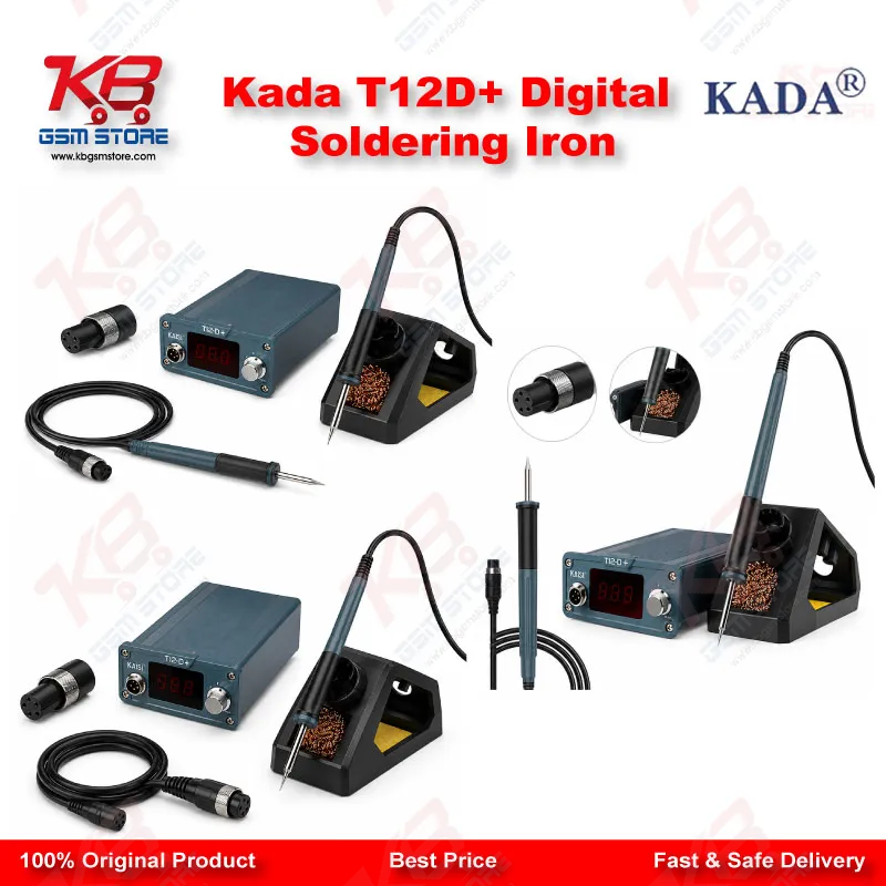 Kada T12D+ Digital Soldering Iron