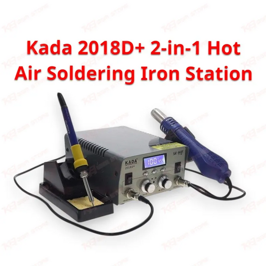 Kada 2018D+ 2-in-1 Hot Air Soldering Iron Station