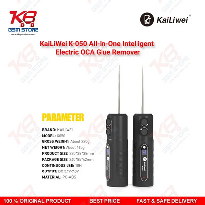 KaiLiWei K-050 All-in-One Intelligent Electric OCA Glue Remover