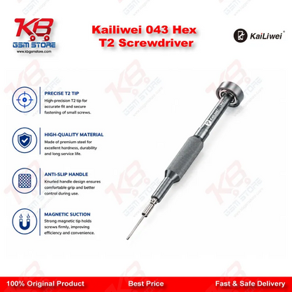 Kailiwei 043 Hex T2 Screwdriver