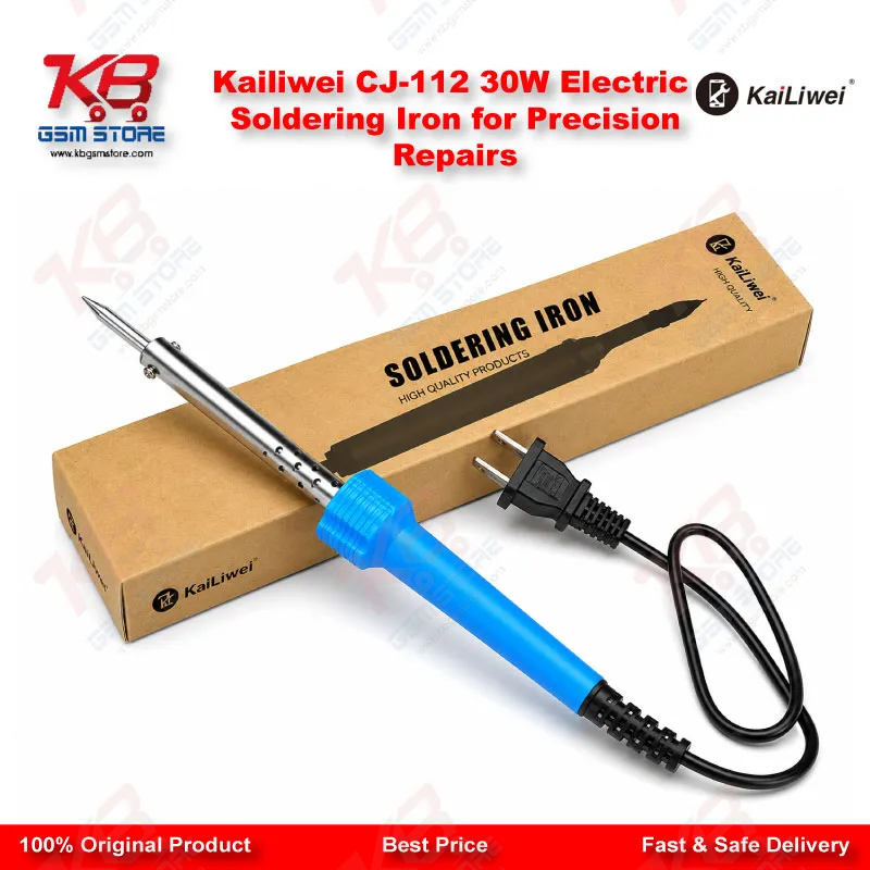 Kailiwei CJ-112 30W Electric Soldering Iron for Precision Repairs
