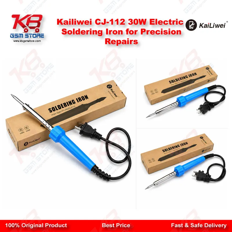 Kailiwei CJ-112 30W Electric Soldering Iron for Precision Repairs