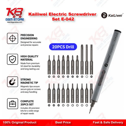 Kailiwei Electric Screwdriver Set E-042