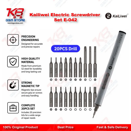 Kailiwei Electric Screwdriver Set E-042