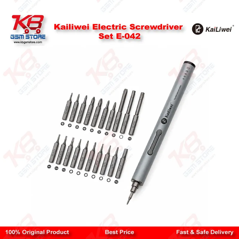 Kailiwei Electric Screwdriver Set E-042