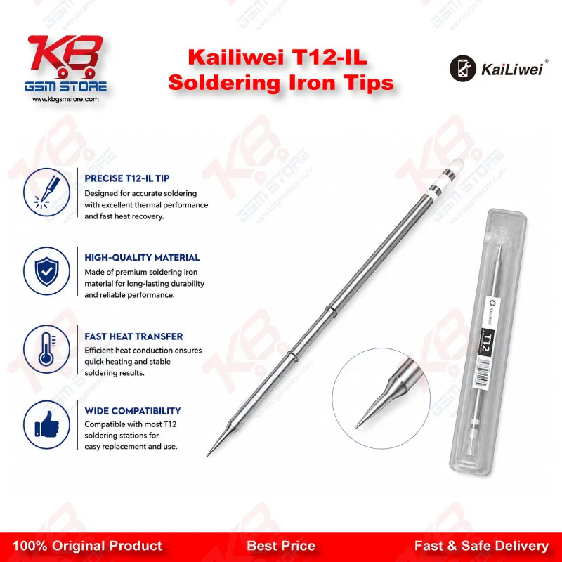 Kailiwei T12-IL Soldering Iron Tips