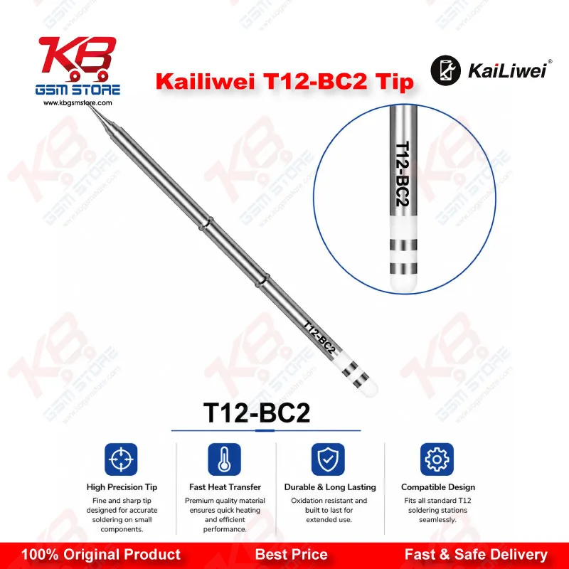 Kailiwei T12-BC2 Soldering Iron Tips