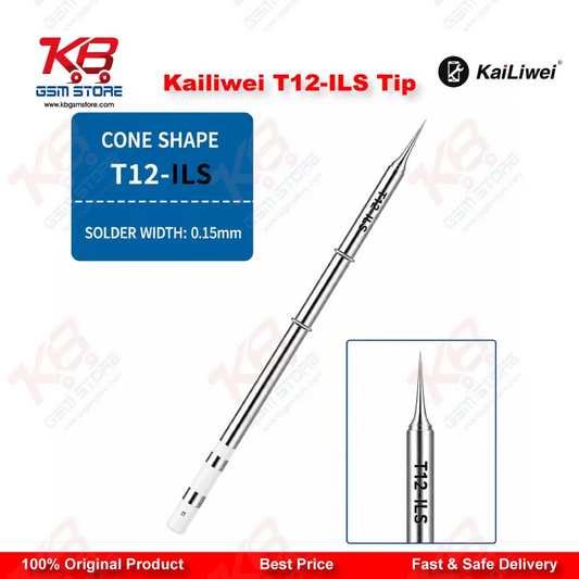 Kailiwei T12-ILS Soldering Tip – Ultra-Fine ILS Shape for Precision PCB Repair