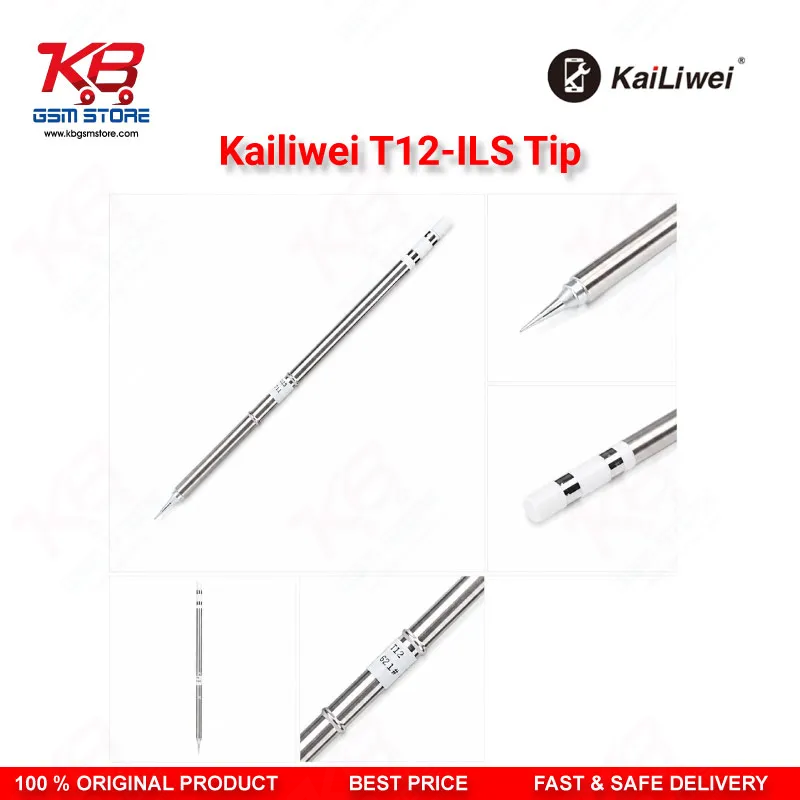 Kailiwei T12-ILS Soldering Tip – Ultra-Fine ILS Shape for Precision PCB Repair