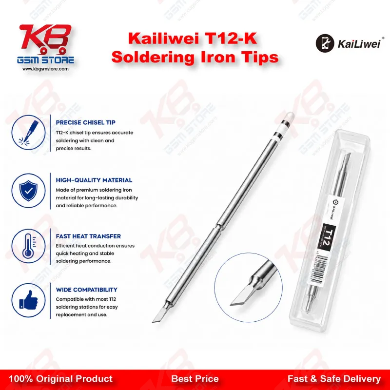 Kailiwei T12-K Soldering Iron Tips