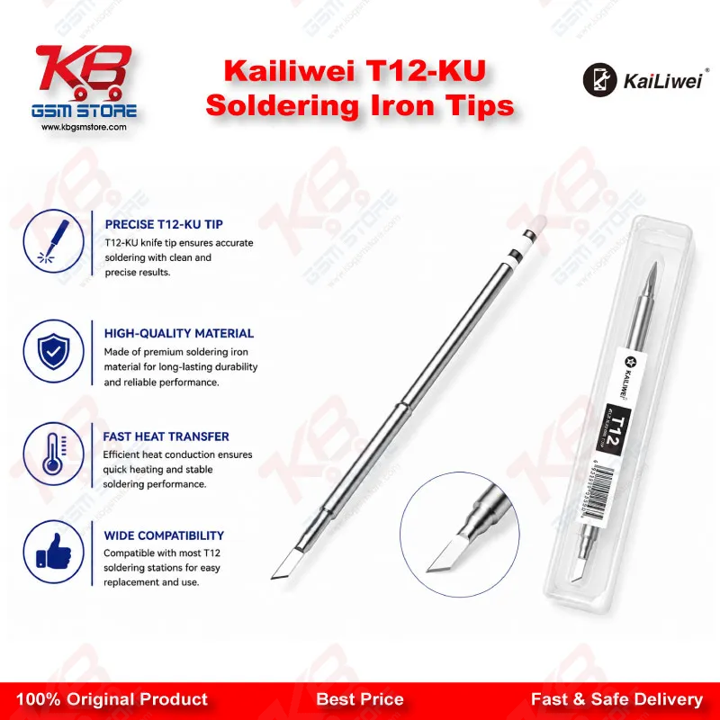 Kailiwei T12-KU Soldering Iron Tips