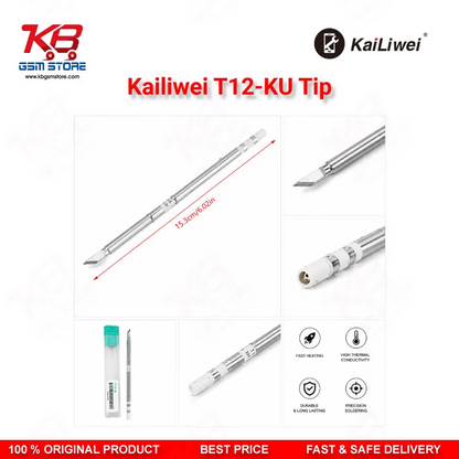 Kailiwei T12-KU Knife Soldering Iron Tip for T12 Soldering Station