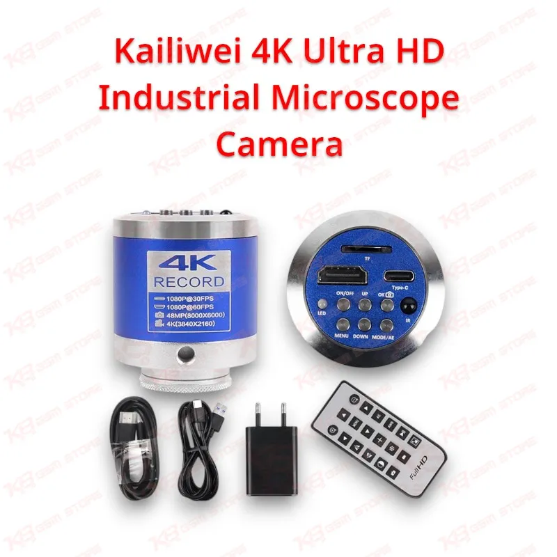 Kailiwei 4K Ultra HD Industrial Microscope Camera