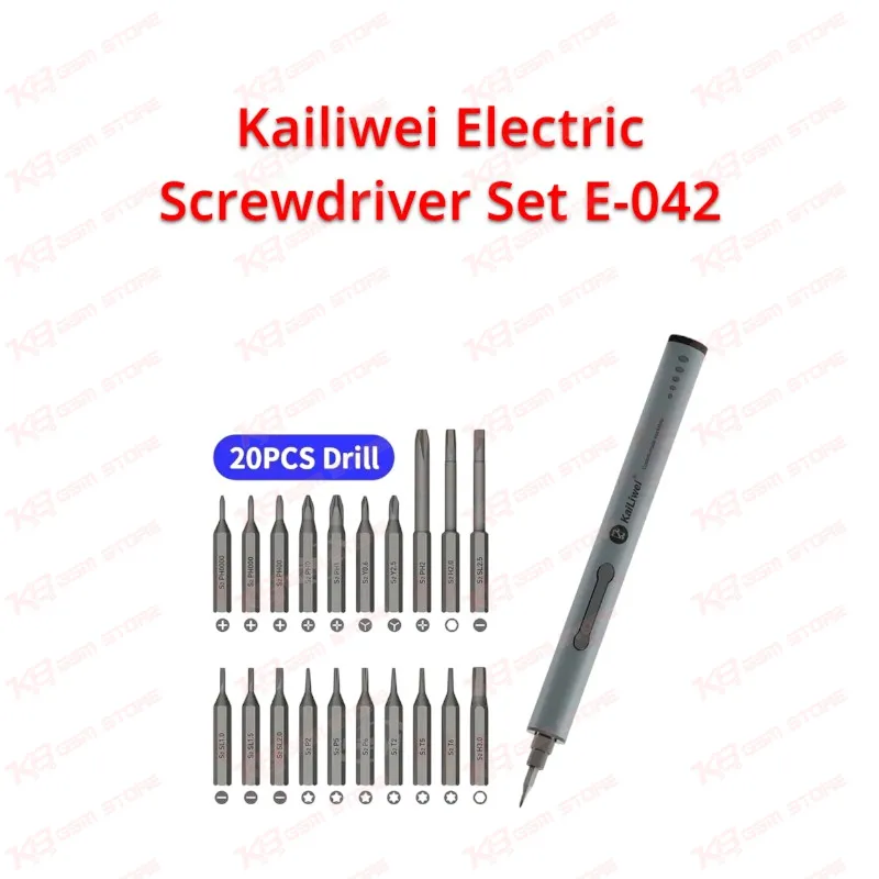 Kailiwei Electric Screwdriver Set E-042
