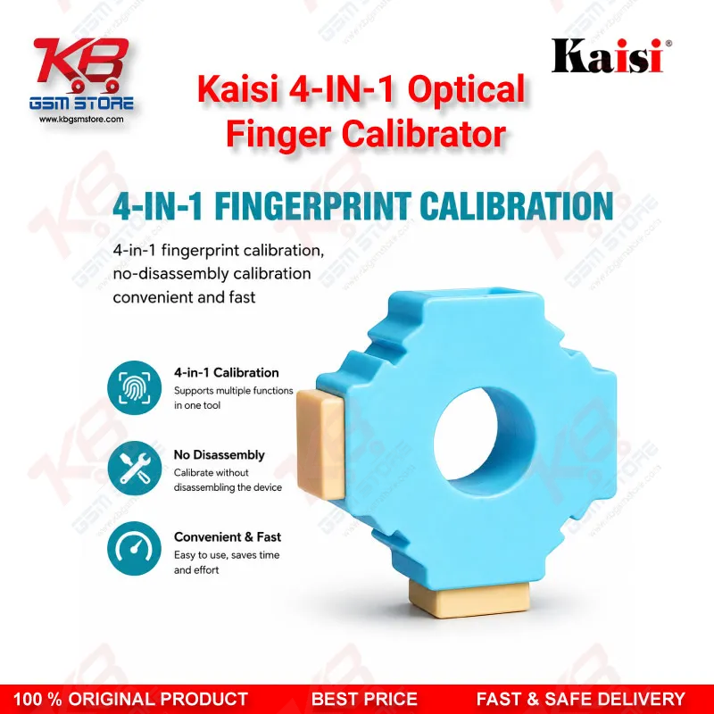 Kaisi 4-IN-1 Optical Finger Calibrator – Under-Screen Fingerprint Recalibration Tool