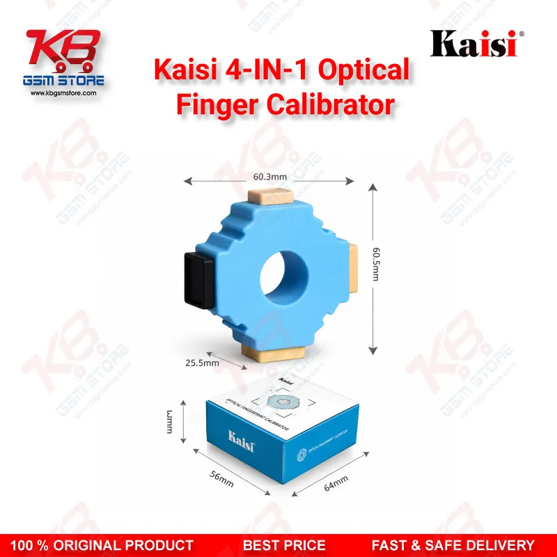 Kaisi 4-IN-1 Optical Finger Calibrator – Under-Screen Fingerprint Recalibration Tool