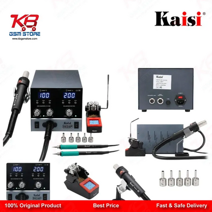 Kaisi 8624P 800W 2 in 1 Hot Air Gun & Soldering Iron Rework Station