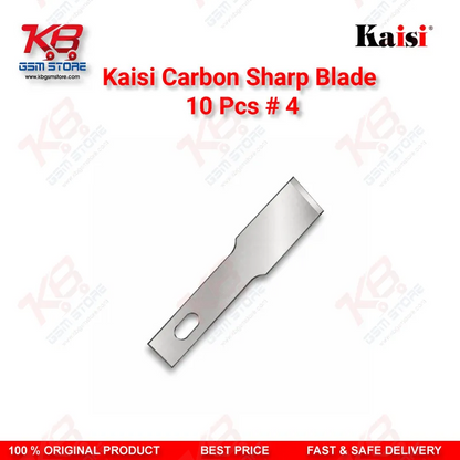 Kaisi Carbon Sharp Blade #4 (10 Pcs) – Precision PCB & Motherboard Repair Scalpel Blades