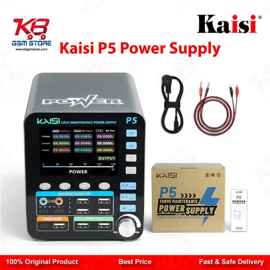Kaisi P5 30V 5A Intelligent DC Regulated Power Supply for Mobile Repair Bench