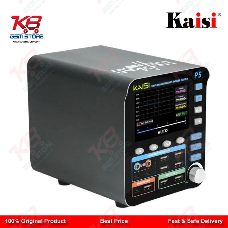 Kaisi P5 30V 5A Intelligent DC Regulated Power Supply for Mobile Repair Bench