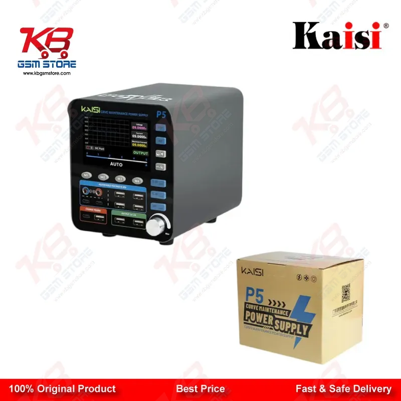 Kaisi P5 30V 5A Intelligent DC Regulated Power Supply for Mobile Repair Bench