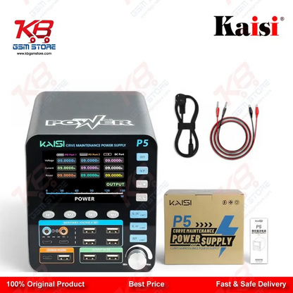Kaisi P5 30V 5A Intelligent DC Regulated Power Supply for Mobile Repair Bench