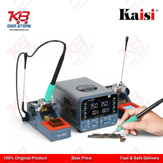 Kaisi SD4 240W Dual Channel Digital Soldering Iron Station (T210/T245)