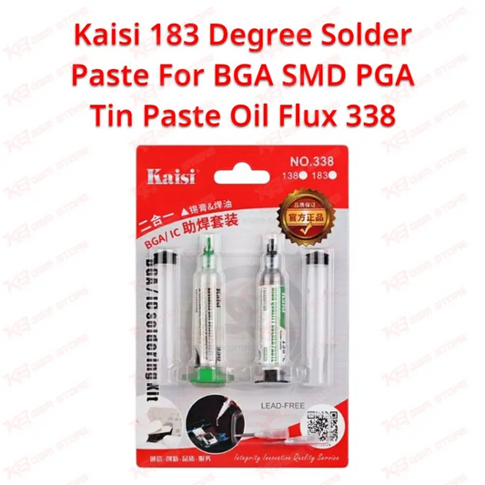 Kaisi 183 Degree Solder Paste For BGA SMD PGA Tin Paste Oil Flux 338