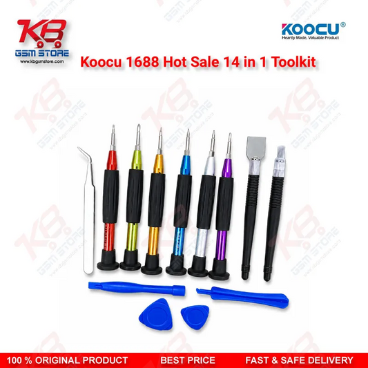 Koocu SW-1688 14 in 1 Screwdriver Repair Toolkit