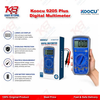 Koocu 9205 Plus Digital Multimeter
