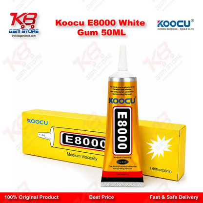 Koocu E8000 White Gum 50ML